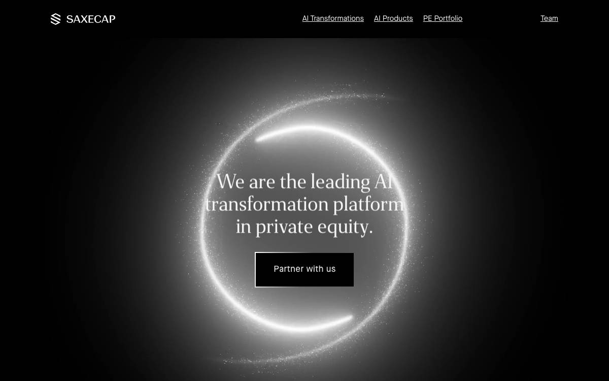 SaxeCap Advisors website preview