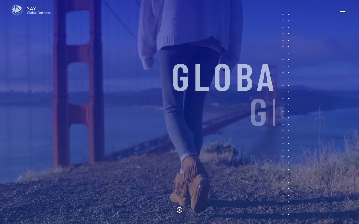 SAYJ Global Partners website preview