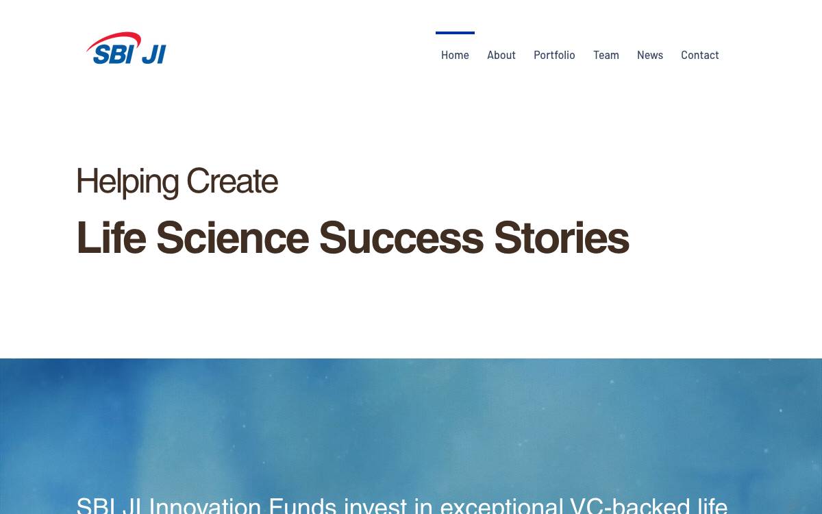 SBI JI Innovation Advisory Ltd. website preview