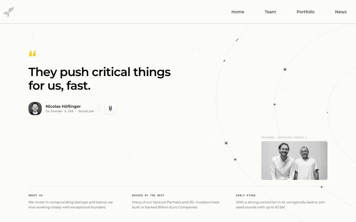 SCALEHOUSE Capital Management website preview