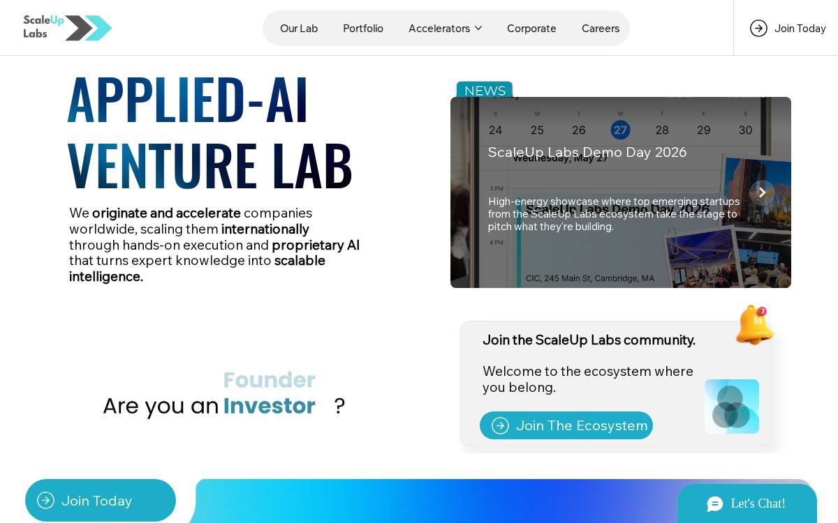 ScaleUp LatAm website preview