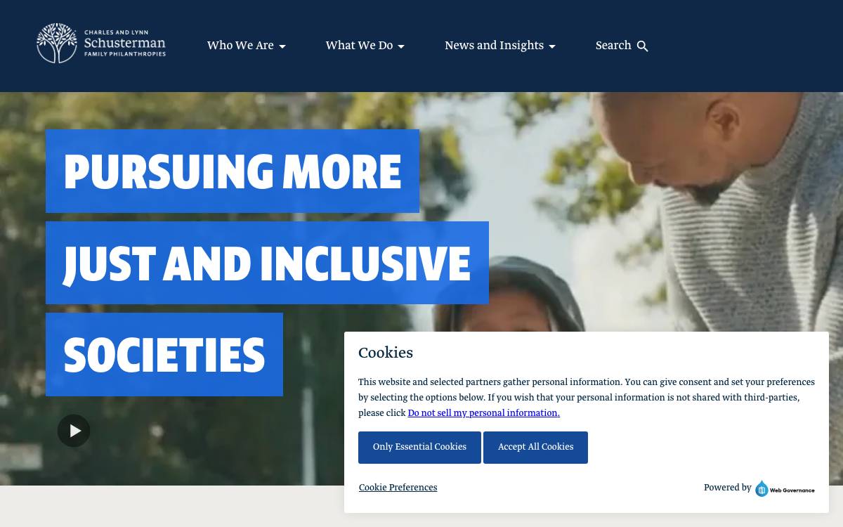 Schusterman Family Investments website preview