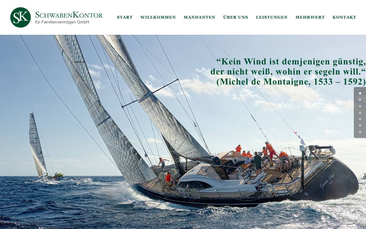 Schwabenkontor für Familienvermögen GmbH website preview