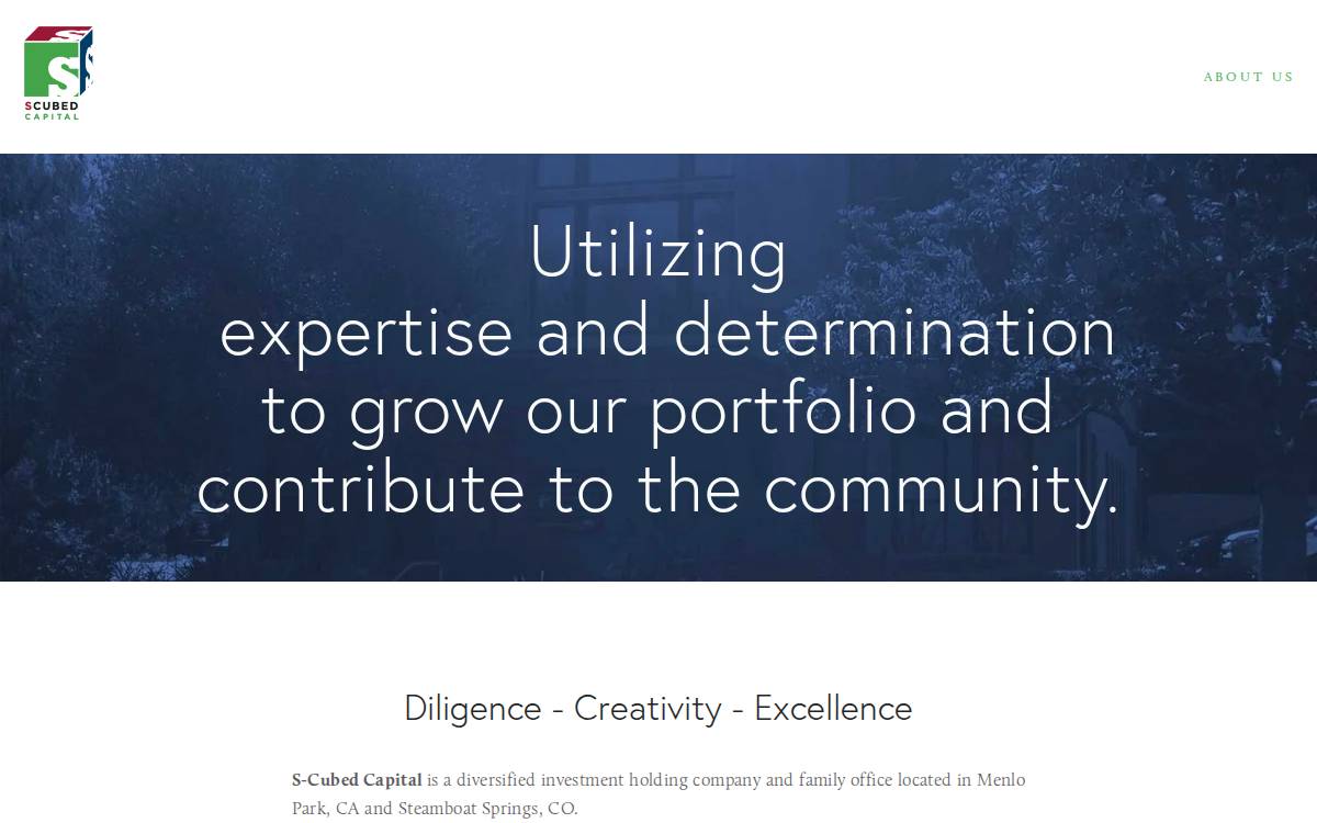 Scubedcap website preview