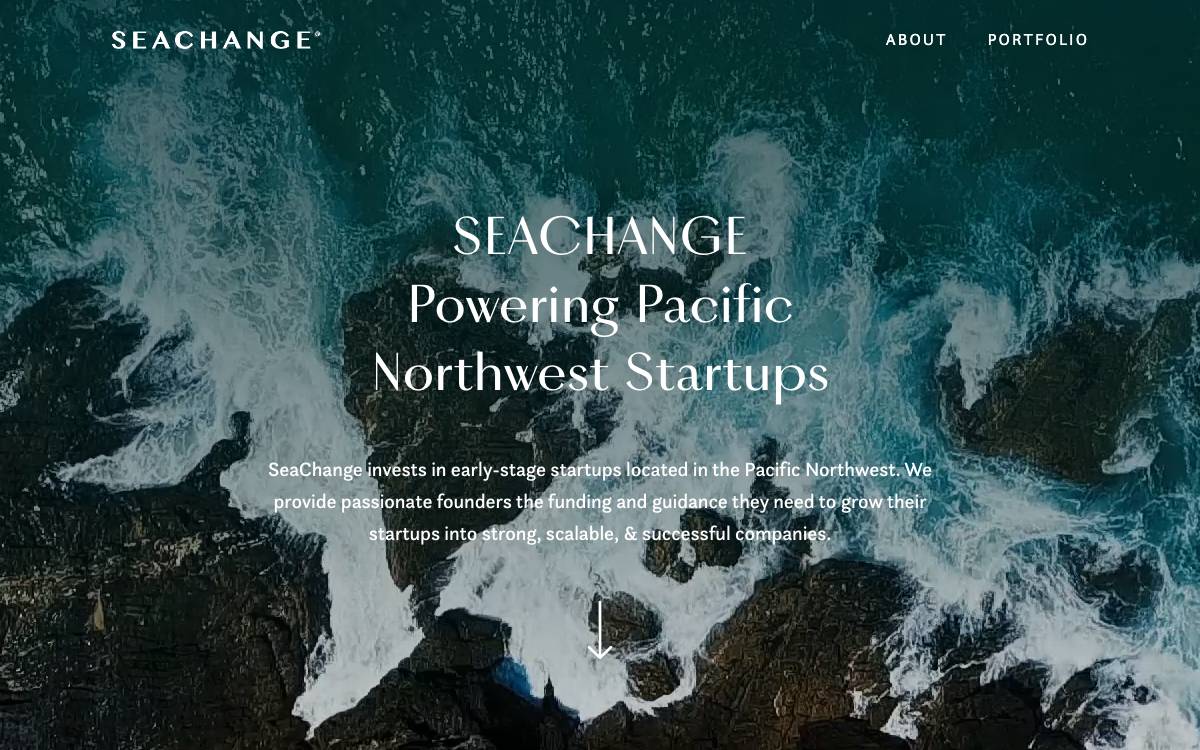 SeaChange website preview