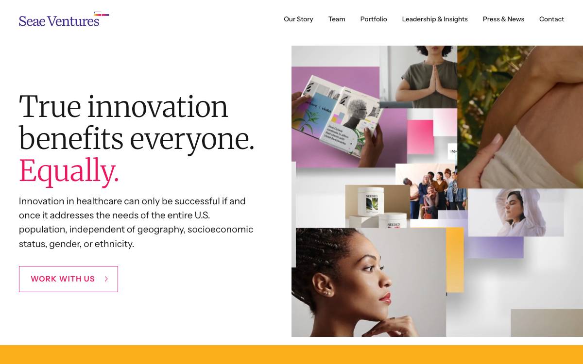 Seae Ventures website preview