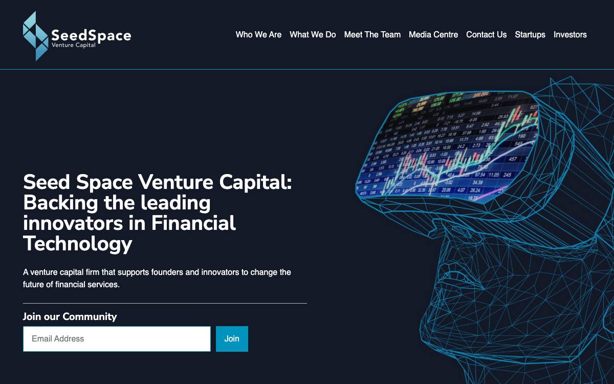 Seed Space Venture Capital website preview