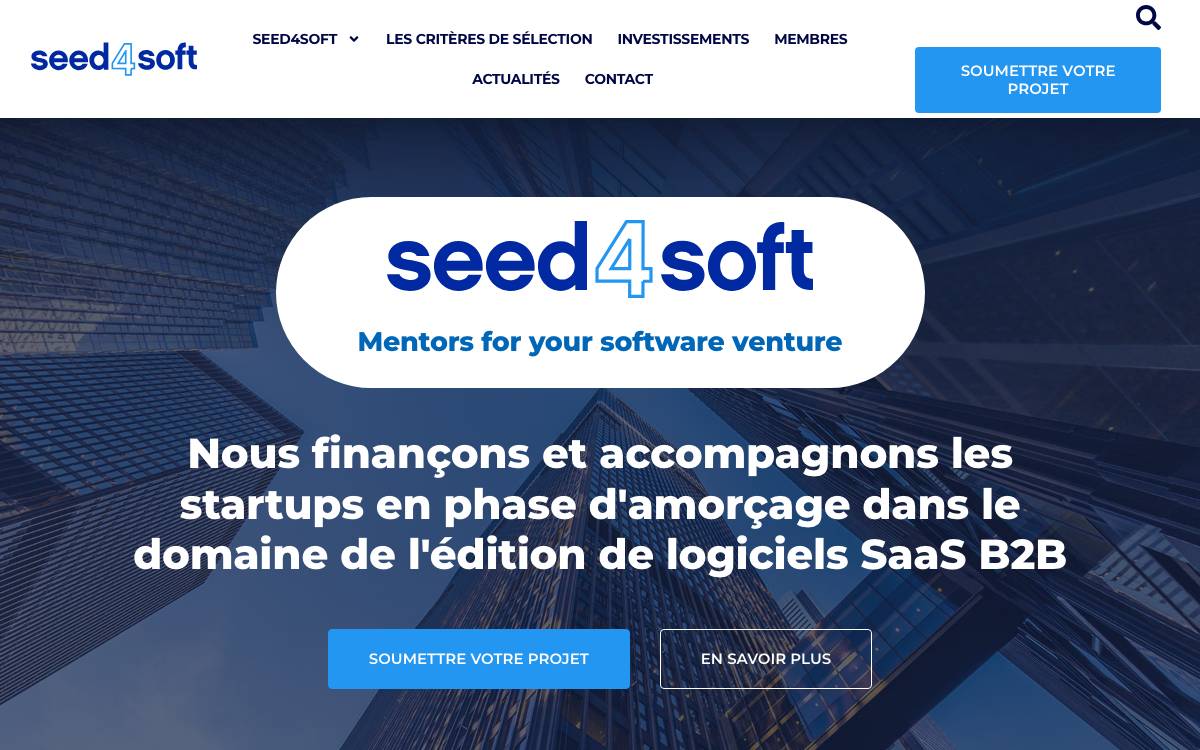 Seed4Soft website preview