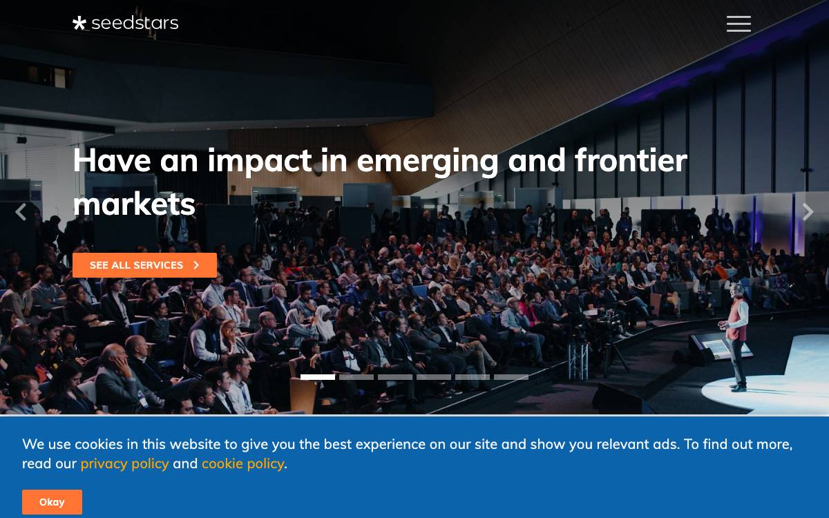 Seedstars website preview