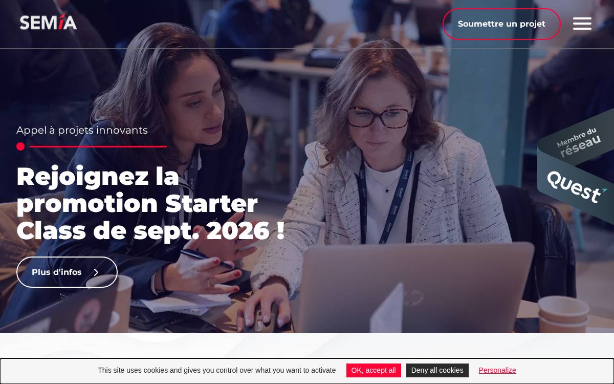 SEMIA website preview