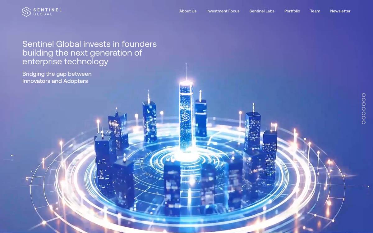 SENTINEL GLOBAL website preview