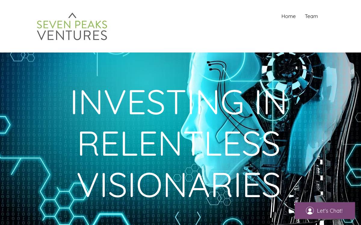 Seven Peaks Ventures website preview