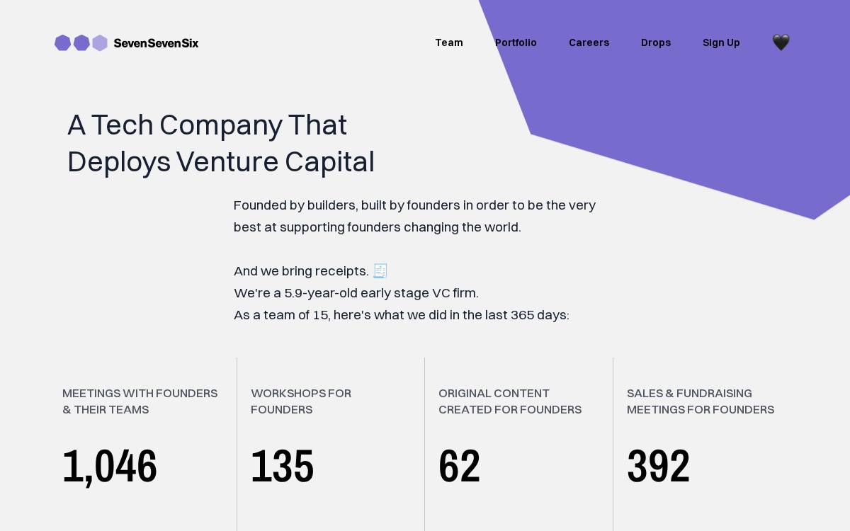 Seven Seven Six website preview