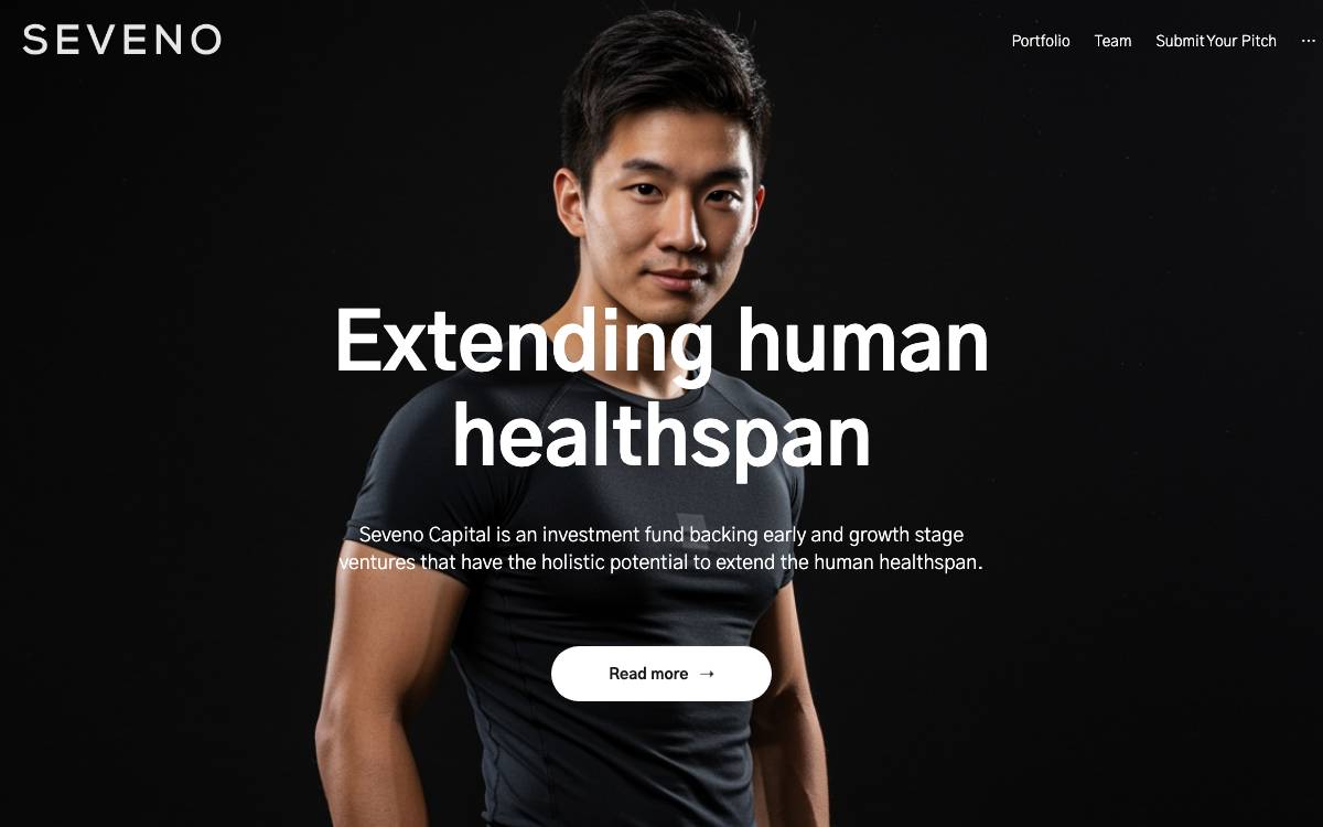 Seveno Capital website preview