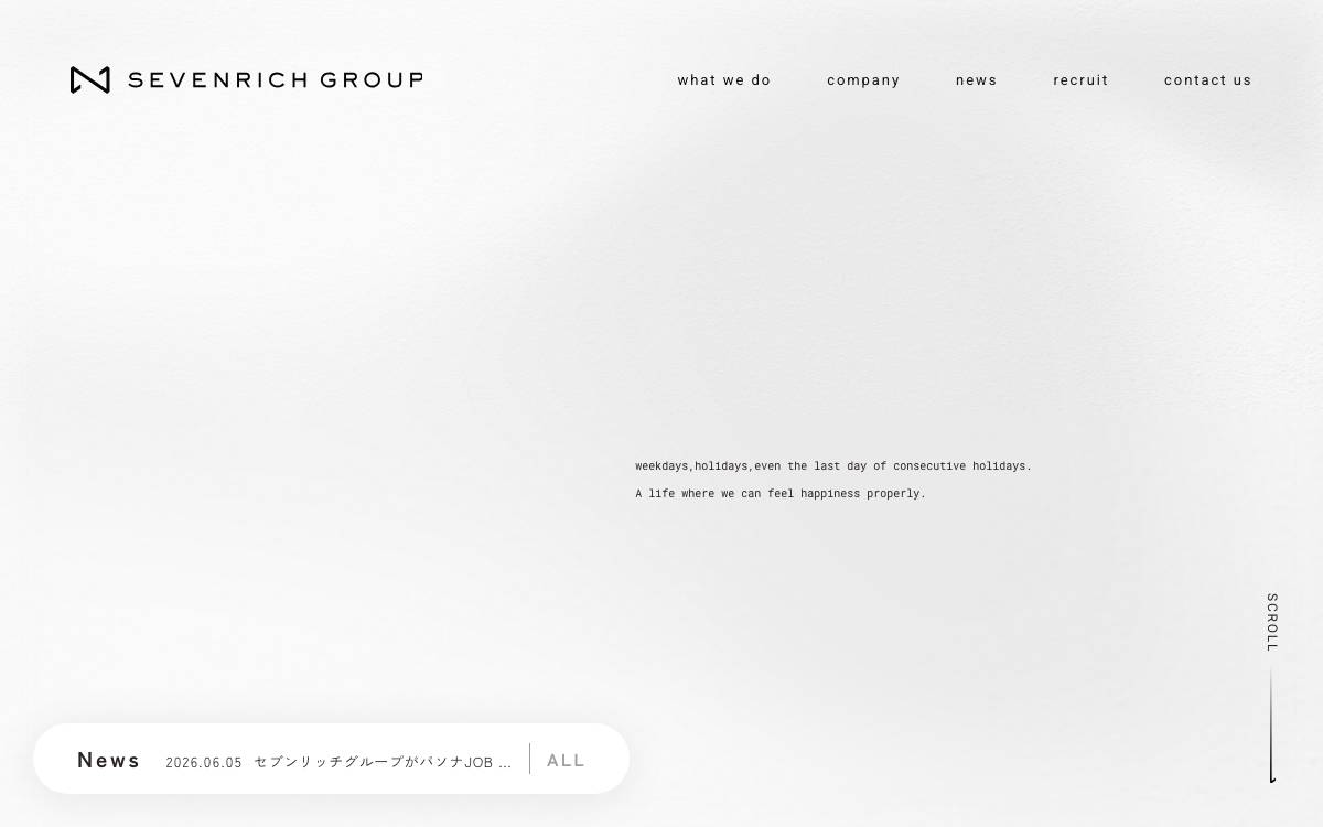 SEVENRICH Accounting website preview
