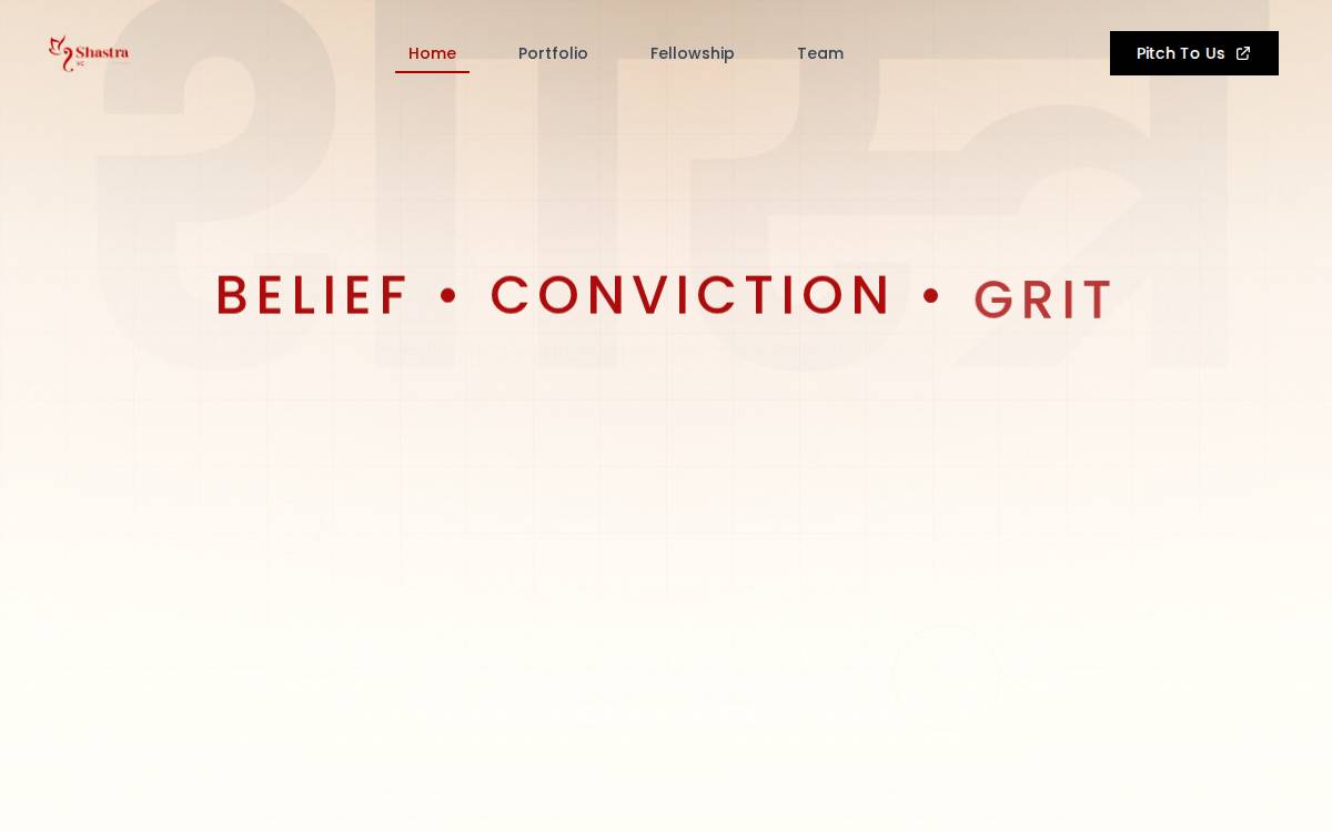 Shastra VC website preview