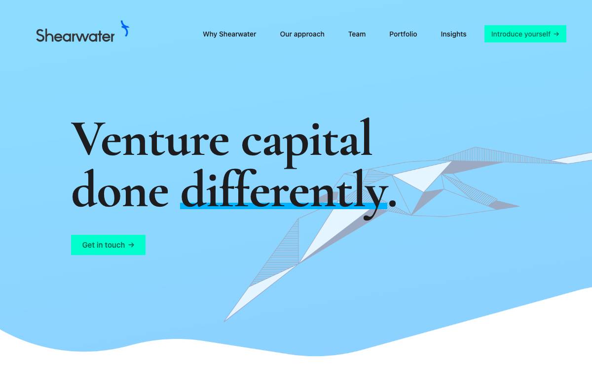 Shearwater Capital website preview