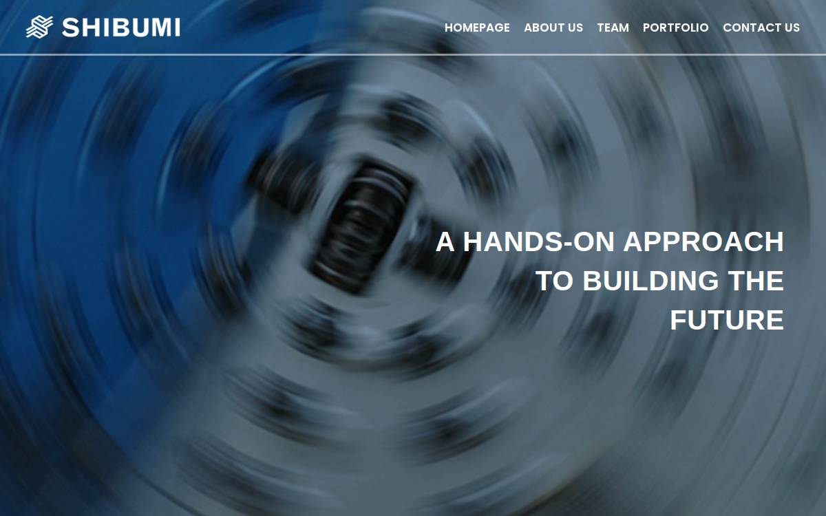 Shibumi International website preview