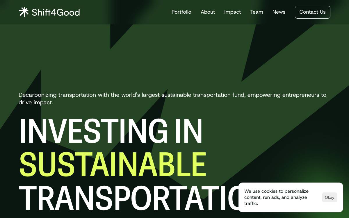 Shift4Good website preview
