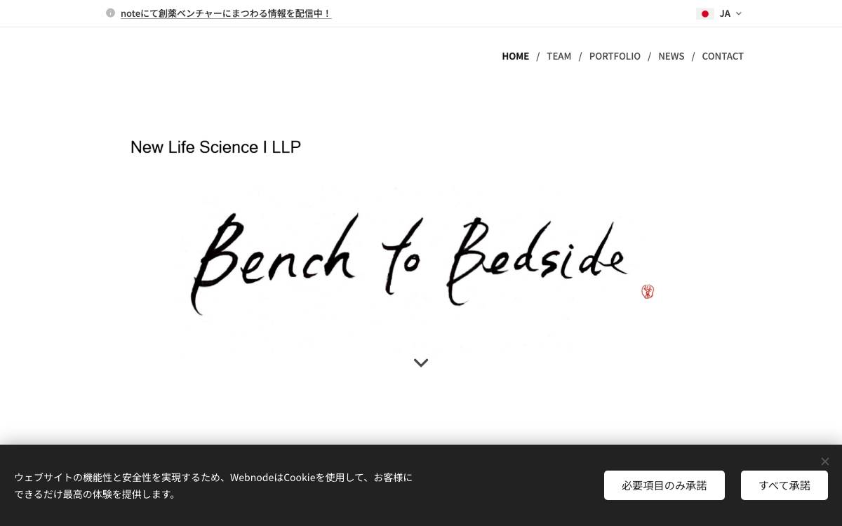 Shinsei Capital Partners website preview