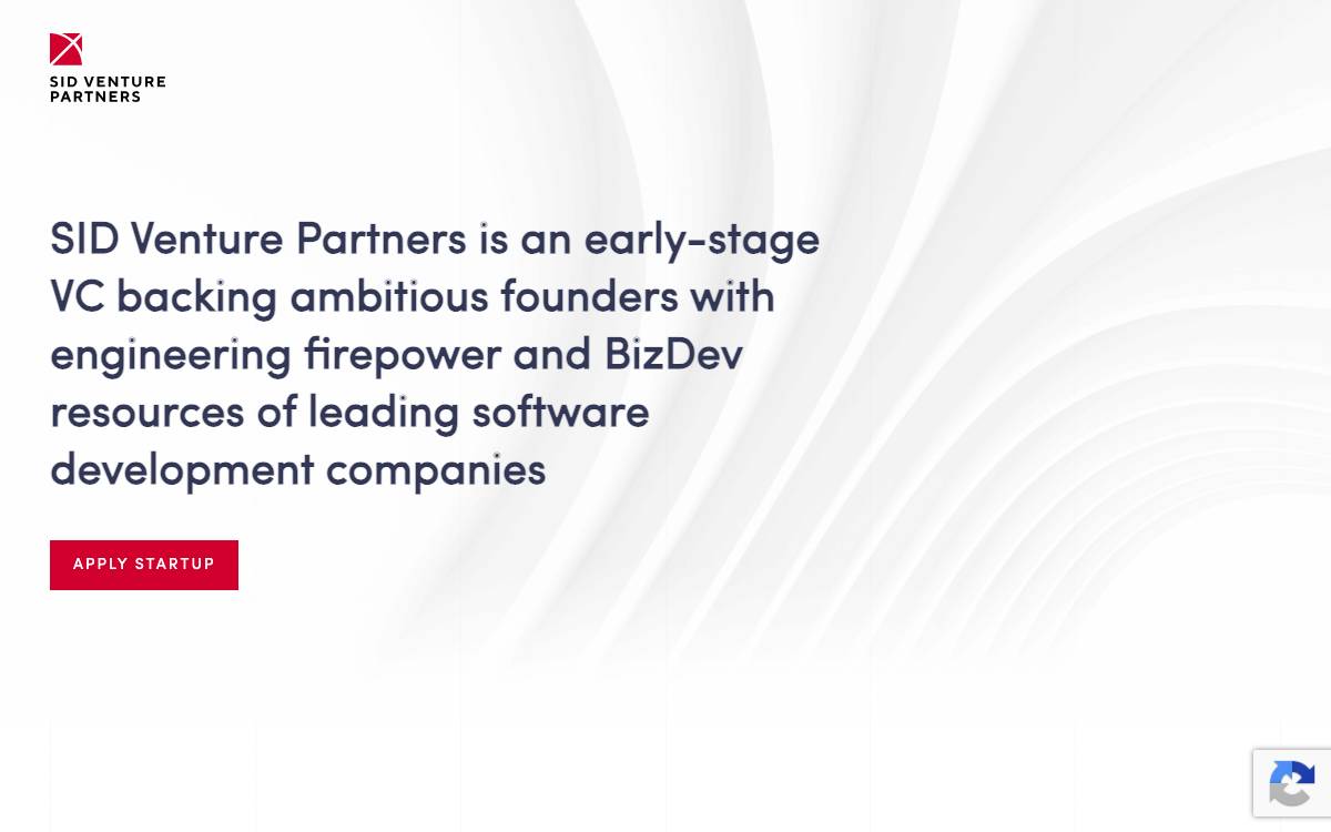 SID Venture Partners website preview