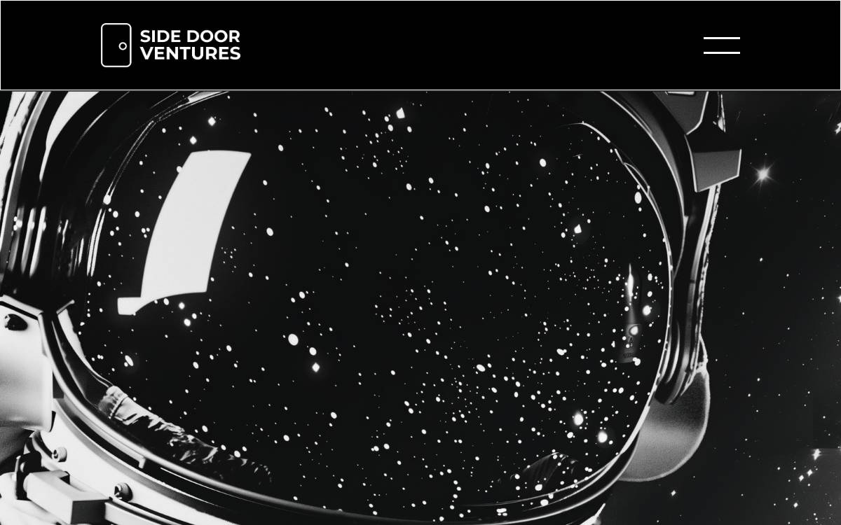 Side Door Ventures website preview