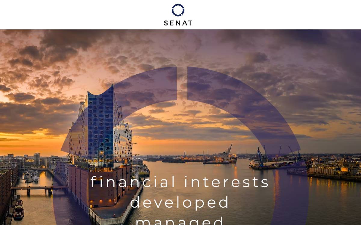 SIG Senat Invest GmbH website preview