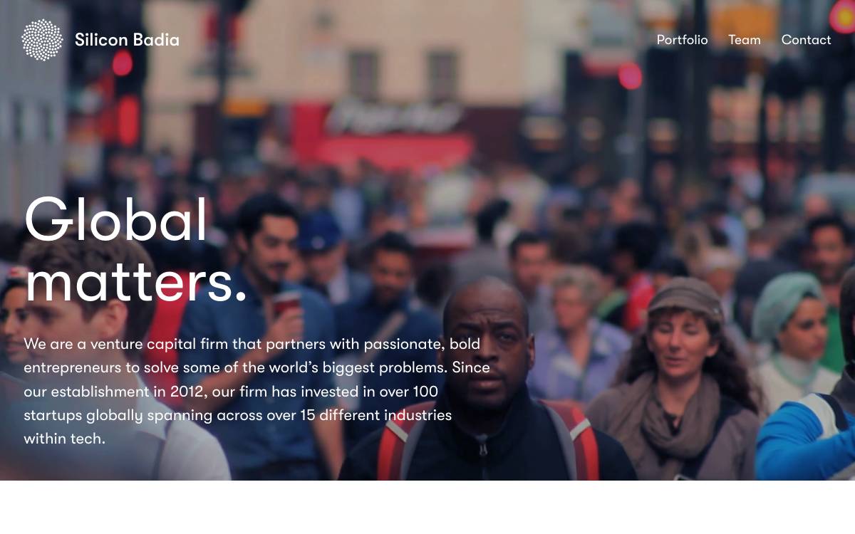 Silicon Badia website preview