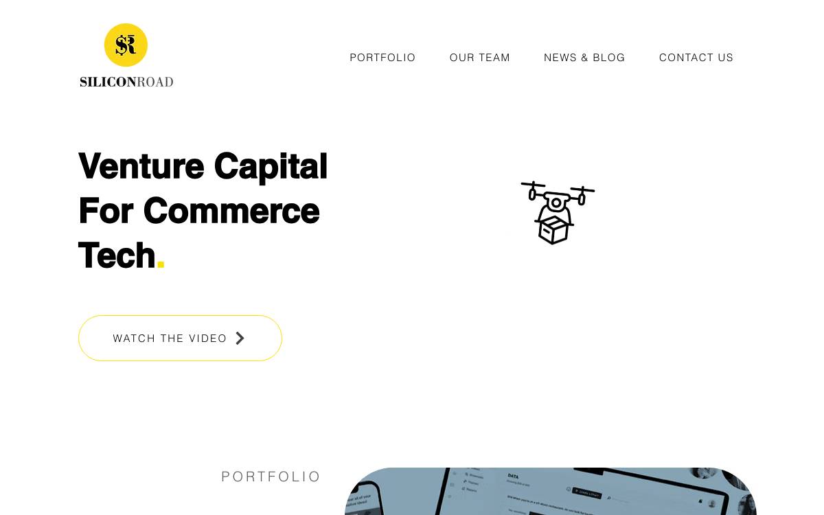 Silicon Road Ventures website preview