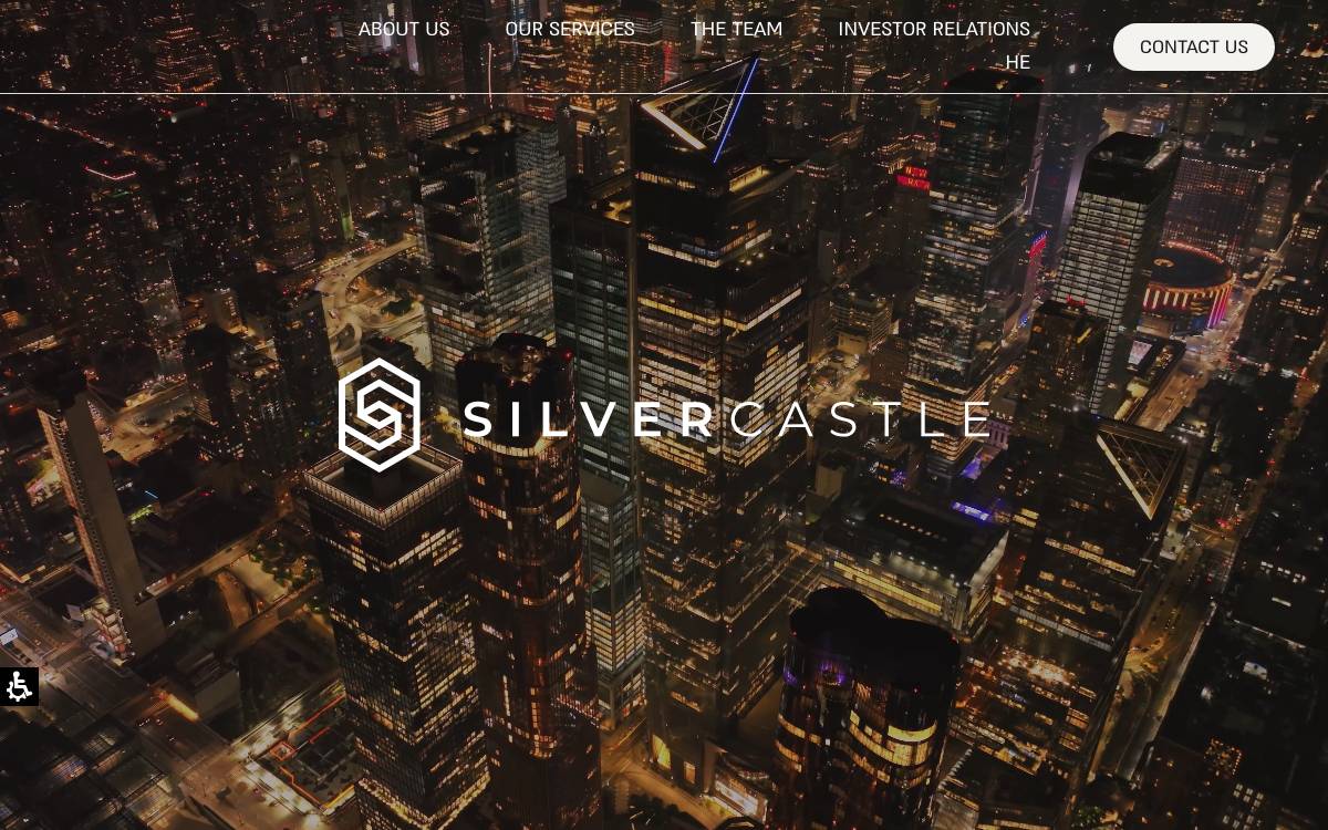 Silver Castle website preview