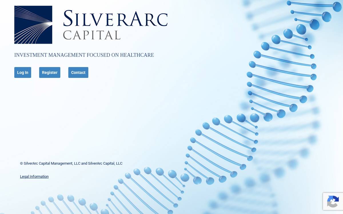 SilverArc Capital website preview