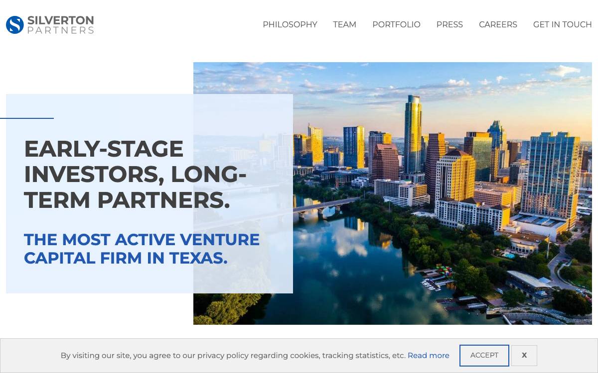 Silverton Partners website preview