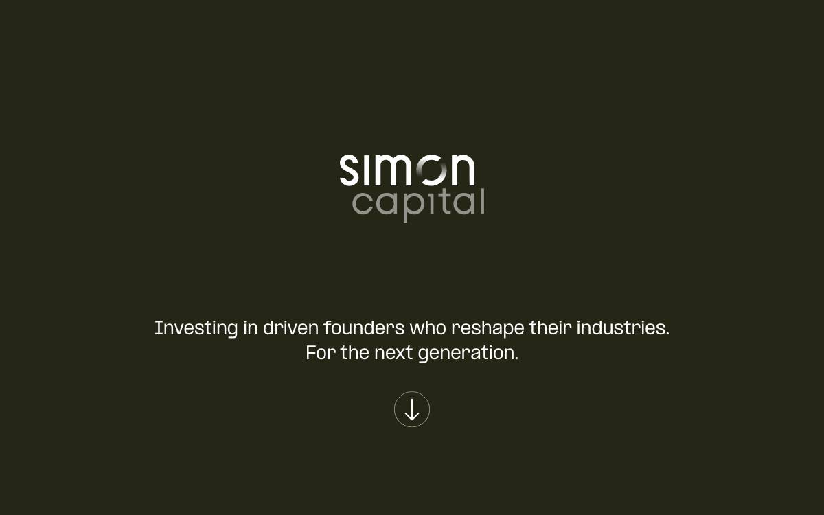 Simon Capital website preview