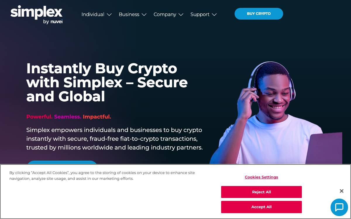 Simplex website preview