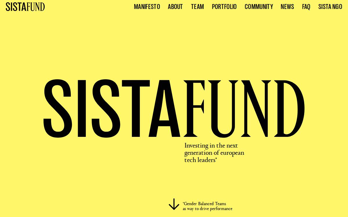 Sista website preview