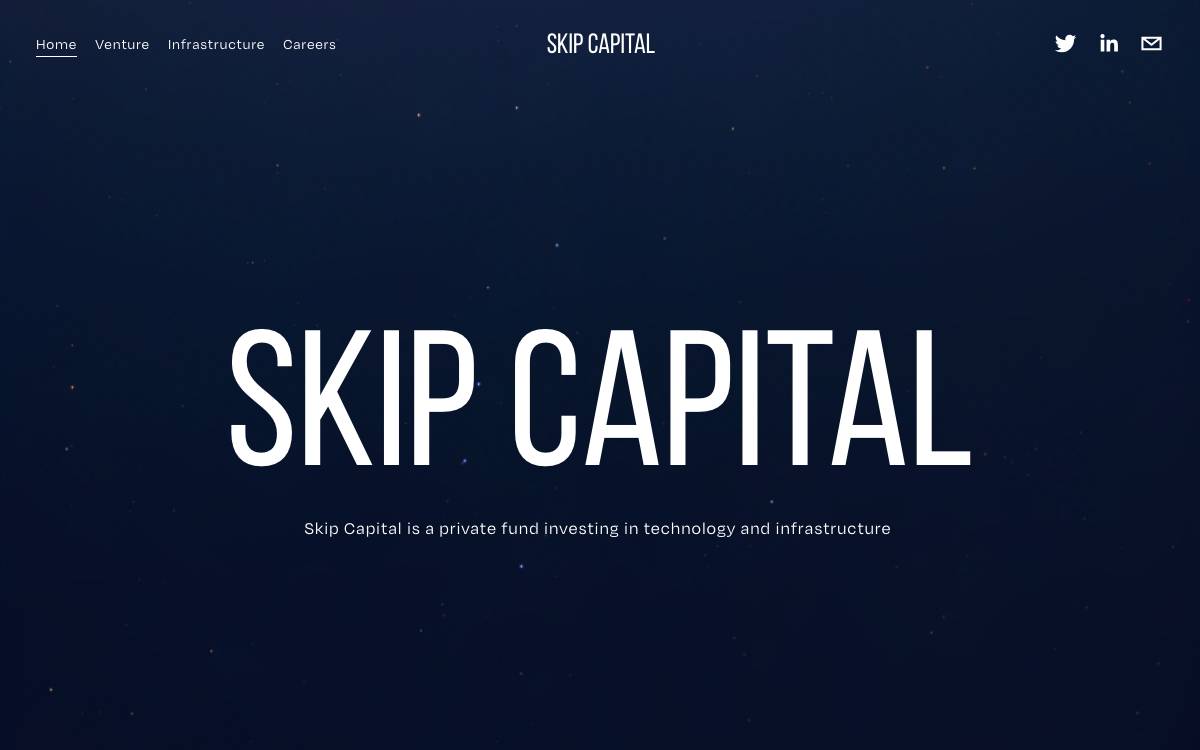 Skip Capital website preview