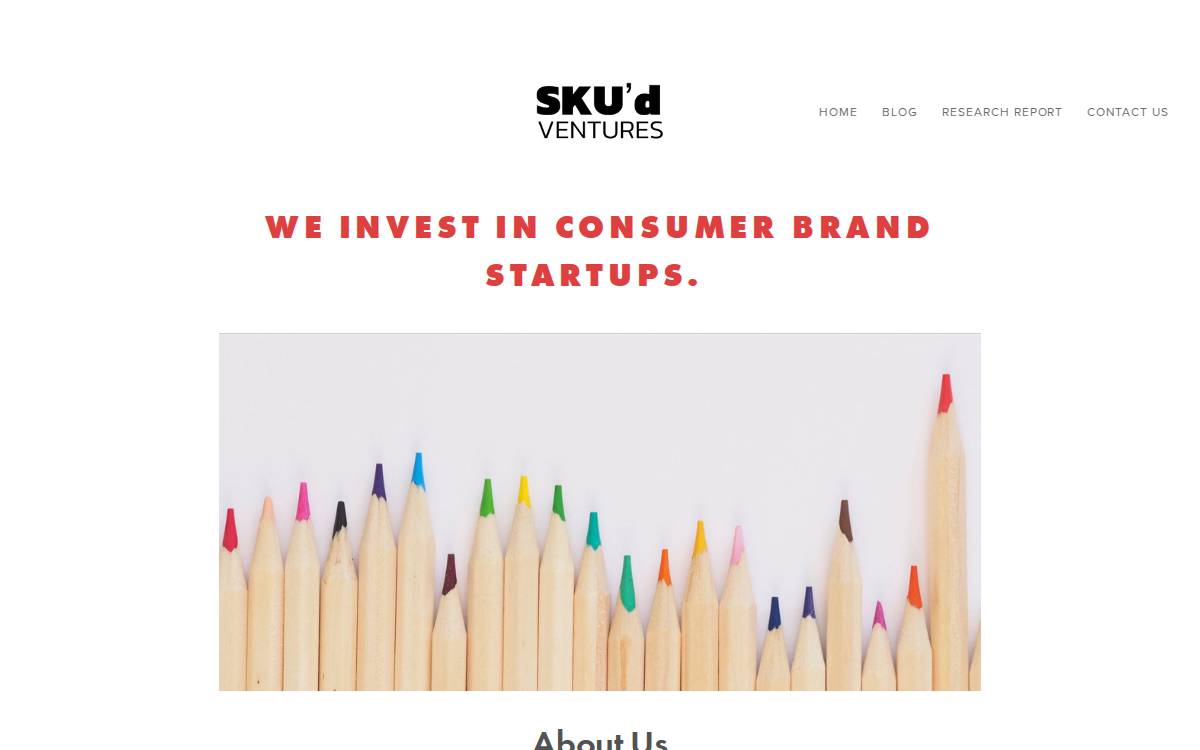 SKU'D Ventures website preview