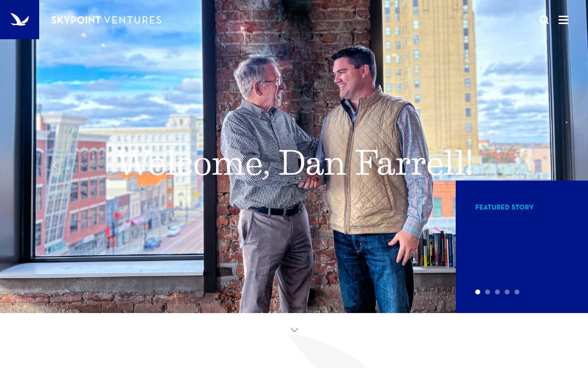SkyPoint Ventures website preview