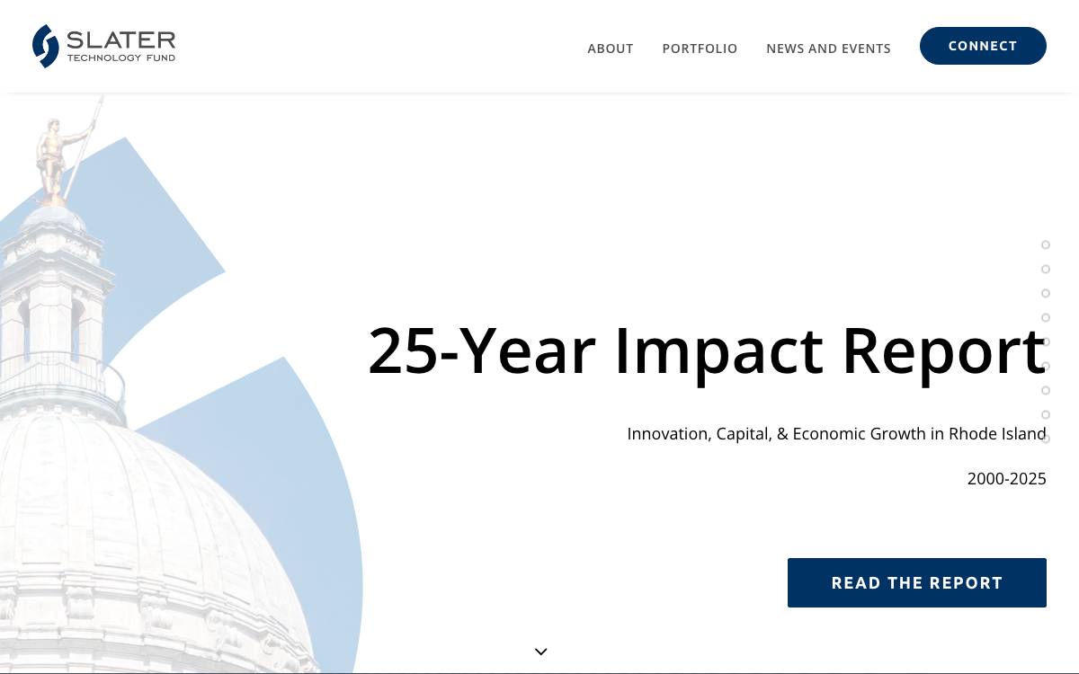 Slater Technology Fund website preview