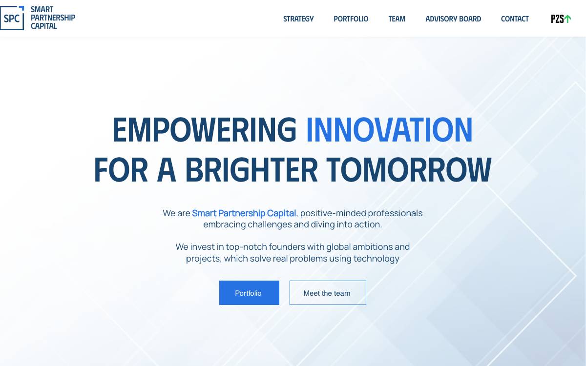 Smart Partnership Capital website preview