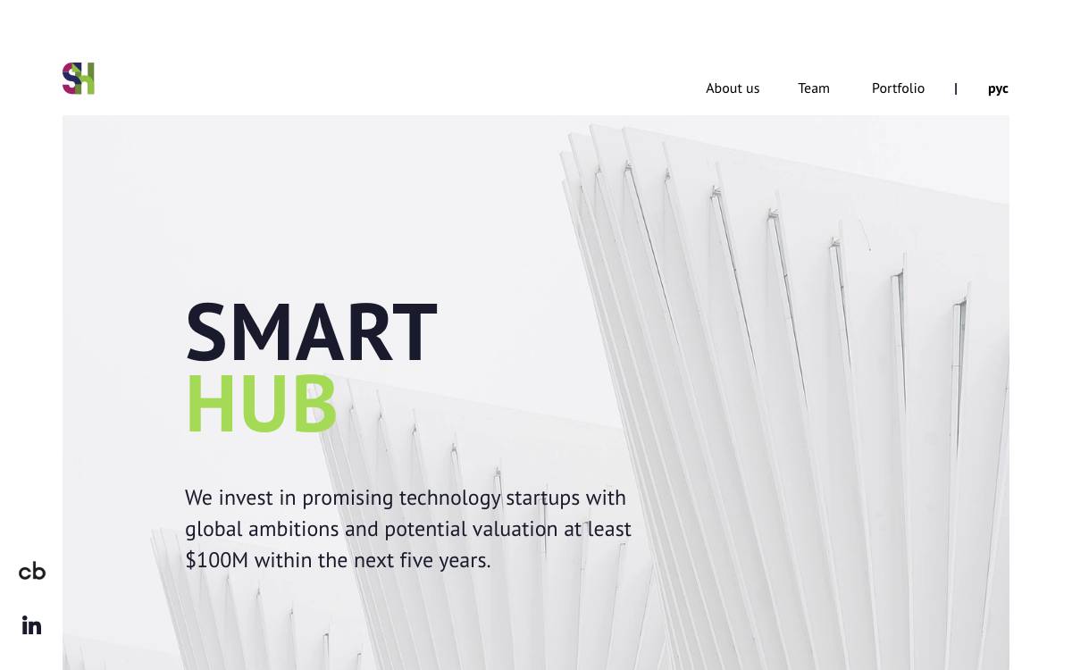 SmartHub website preview