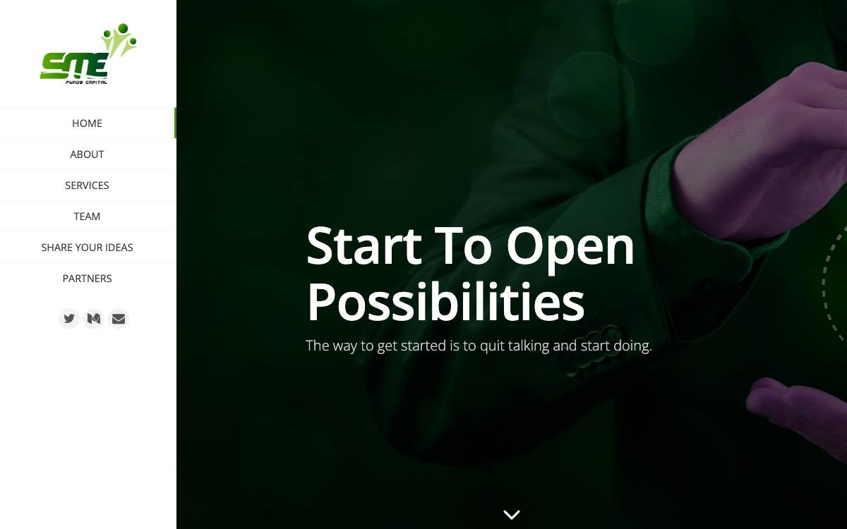 SMEFUNDS Capital website preview