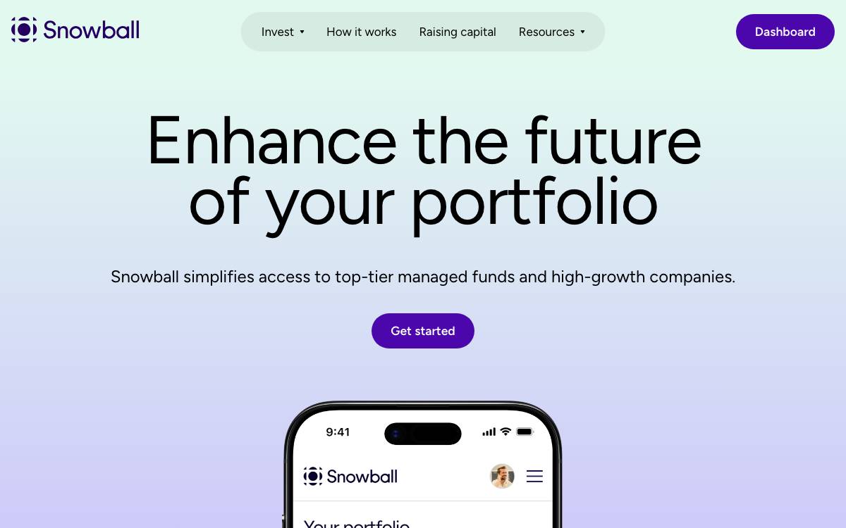 Snowball Effect website preview