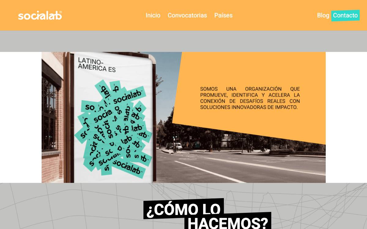 Socialab Mexico website preview