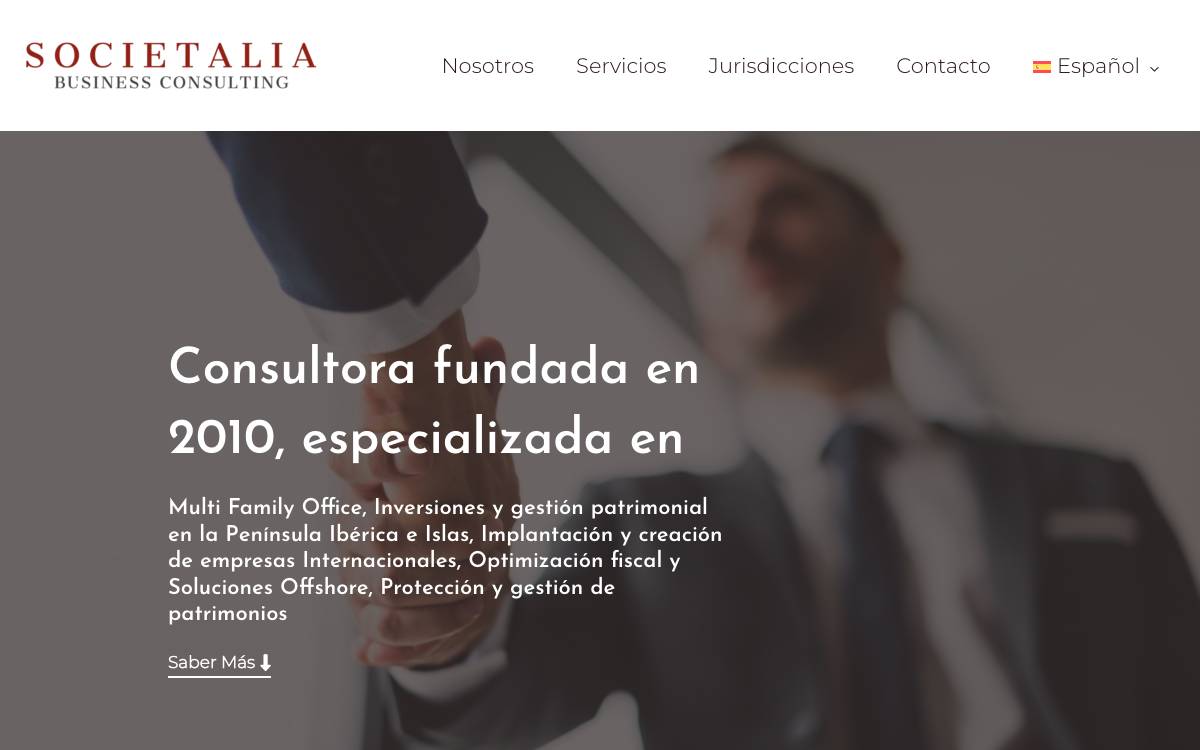 Societalia website preview