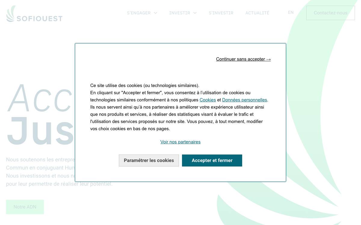 Sofiouest website preview
