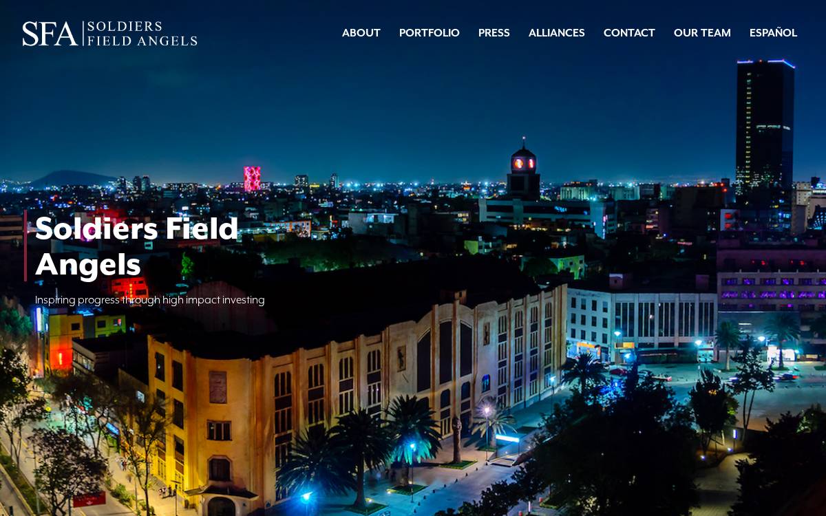 Soldiers Field Angels website preview