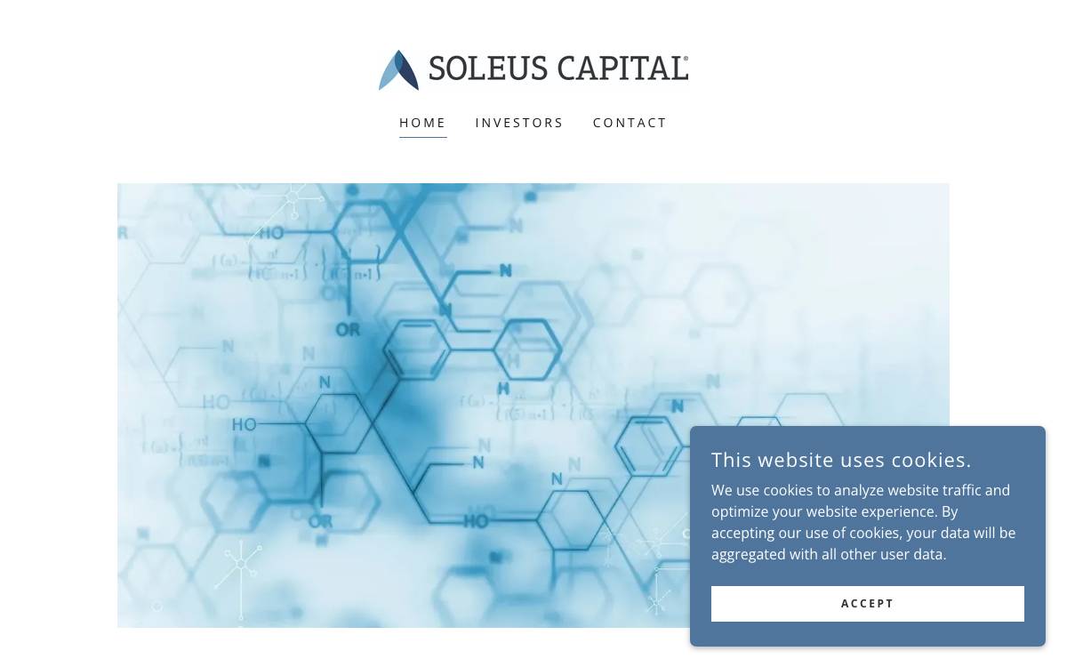 Soleus Capital website preview