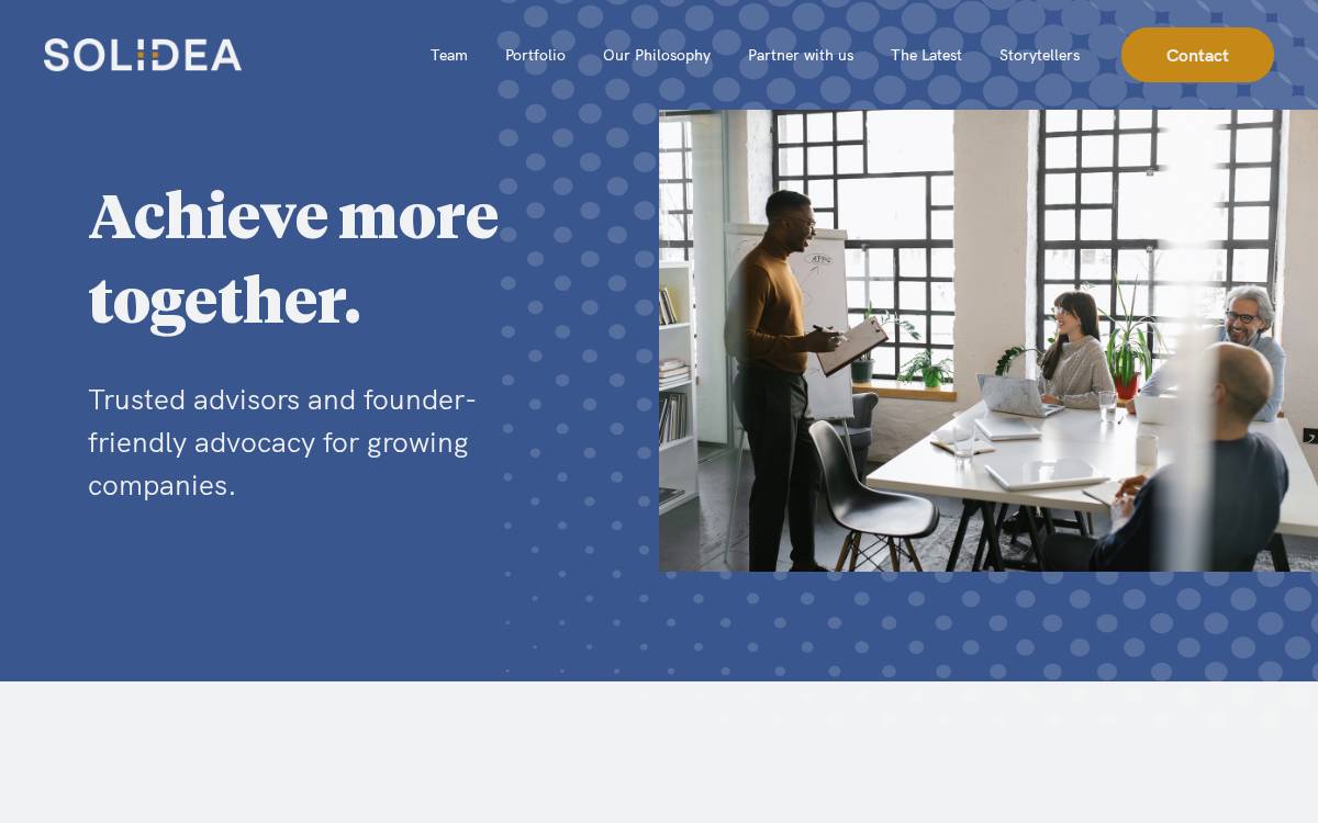 Solidea Capital website preview