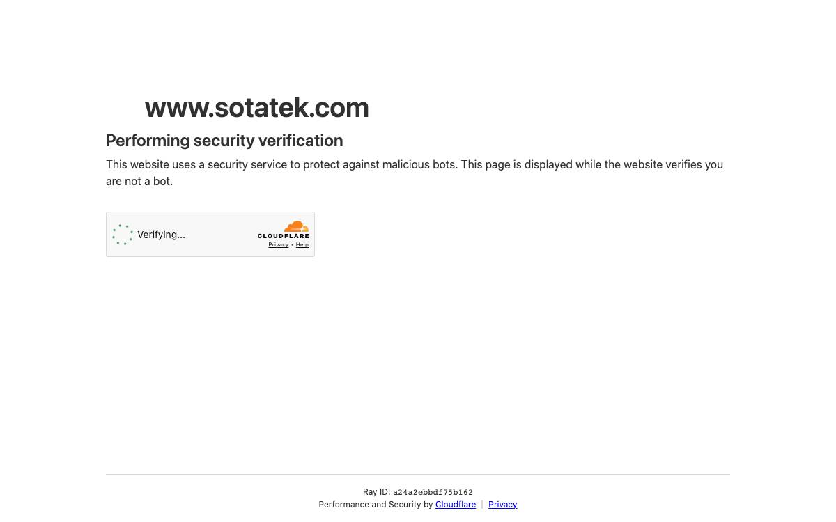 SotaTek website preview